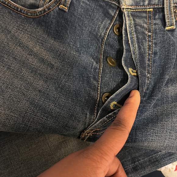 MERCURYDUO WOMENS JEAN SIZE 25 BLUE COLOR - Picture 5 of 12